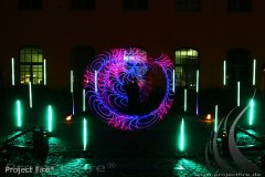 IMG_4413 Lichtshow mit Logo LED Show Pixelshow Grafikshow Project Fire Chemnitz